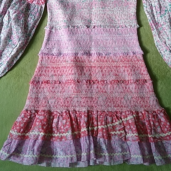Loveshackfancy Ensley Mini Dress pink - Picture 17 of 17